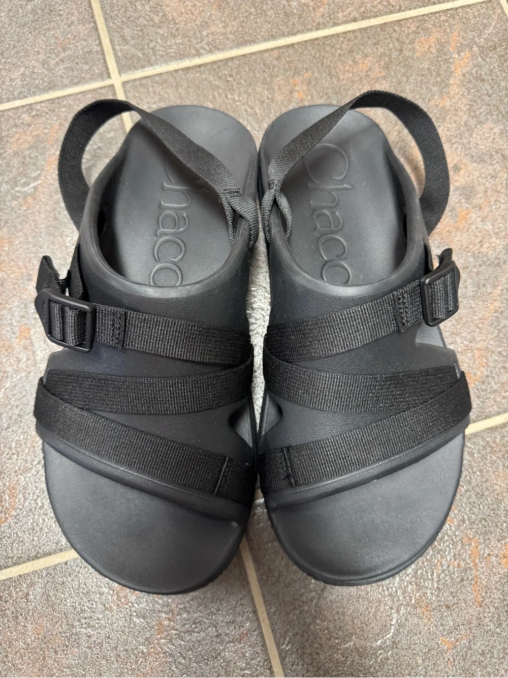 Chaco Mens Performance Footwear Sport Buckle Sandals Black Mens 12 GORPcore